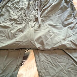 Kirklands Olive Track Pants